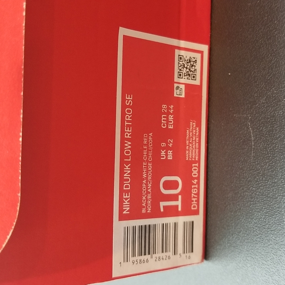 Nike Dunk Low Retro SE "Barber Shop-Black" - Picture 8 of 8